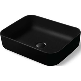Раковина-чаша Vincea 50 см VBS-105MB, черный матовый фото 