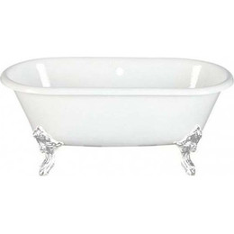 Ванна отдельностоящая Magliezza Patricia WH 183x80 см (ножки белые) фото 