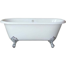 Ванна отдельностоящая Magliezza Patricia CR 168x76 см (ножки хром) фото 