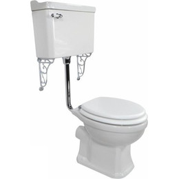 Унитаз-компакт Magliezza Retro 7009 (механизм слива хром) фото 