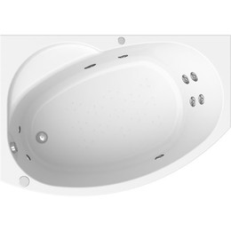 Ванна гидромассажная Радомир Монти 150x105 см L (Гидромассаж "Баланс") фото 
