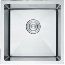 Кухонная мойка Gerhans K34444 1 мм, нержавеющая сталь, Цвет производителя: нержавеющая сталь фото 