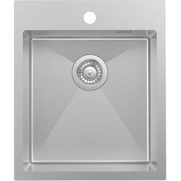 Кухонная мойка Iddis Haze HAZ43S0i77 1 мм, сатин фото 