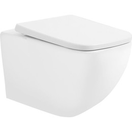 Унитаз подвесной безободковый Art&Max Maxima AM010CHR фото 