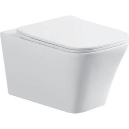 Унитаз подвесной безободковый Art&Max Platino AM9321CHR фото 