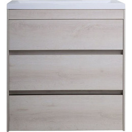 Тумба напольная с раковиной Art&Max Family-580-3C-PIA-PB 58 см, сканди фото 