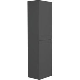 Пенал подвесной Art&Max AM-Platino-1500-2A-SO-GM 40 см, серый матовый фото 