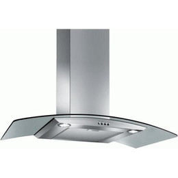 Вытяжка JET AIR TORY P 90 INX (прозрачное стекло) фото 