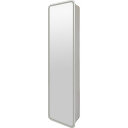 Пенал подвесной Art&Max Platino Led 40 см AM-Pla-400-1600-1D-R-L-DS-F, белый глянцевый фото 