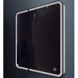 Зеркало-шкаф Art&Max Verona Led 80 см AM-Ver-800-800-2D-R-DS-F фото 