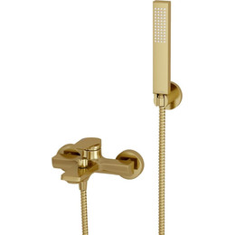 Смеситель для ванны WasserKraft Aisch 5501, золото фото 