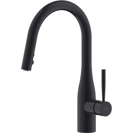Смеситель для кухни Bravat Miranda F7164208BW-1B-ENG, черный, Цвет производителя: чёрный фото 