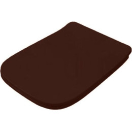 Сиденье с крышкой для унитаза Artceram A16 микролифт ASA001 39 71 marrone cocoa/cr фото 