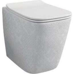 Унитаз приставной безободковый ArtCeram A16 ASV004 01 86 фото 