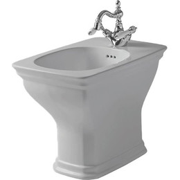 Биде напольное ArtCeram Civitas CIB002 34 00, серый фото 