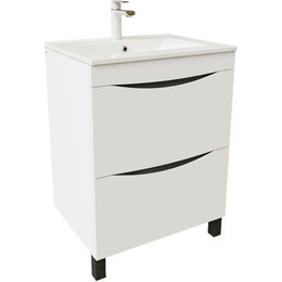 Тумба напольная с раковиной Iddis Cloud 60 см CLO60WFi95K, белый фото 