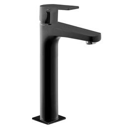 Смеситель для раковины высокий Azario Treya AZ-156845524, черный, Цвет производителя: чёрный фото 