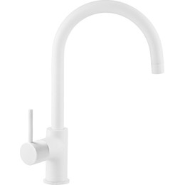 Смеситель для кухни Azario Tasco AZ-151644316, белый, Цвет производителя: белый фото 