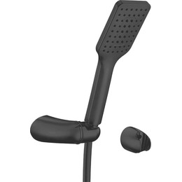 Душевой гарнитур E.C.A. Tiera 102117342C1EX, черный матовый фото 
