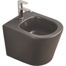 Биде подвесное CeramaLux 5330MDH, серый фото 