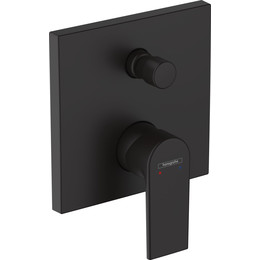 Смеситель для ванны Hansgrohe Vernis Shape 71468670, черный матовый фото 