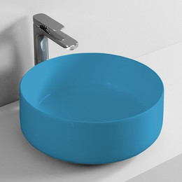 Раковина-чаша ArtCeram Cognac 42 см COL001 38 00, blu avio фото 