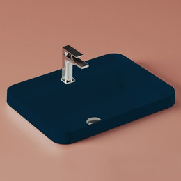 Раковина-чаша ArtCeram Fuori Scala 60 см TFL034 36 00, notte фото 