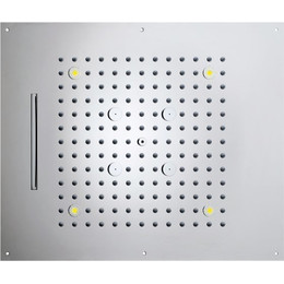 Верхний душ Bossini Dream 3 Sprays RGB Cromotherapy 570x470 мм H38935.030 фото 