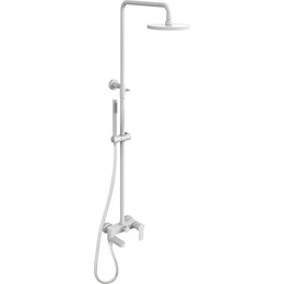 Душевая стойка Paffoni Blu ZCOL632BO, белый матовый фото 