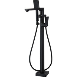 Смеситель для ванны Lemark Bronx LM3744BL, черный фото 