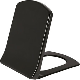 Сиденье с крышкой для унитаза Creavit Lara микролифт KC1603.01.1400E, черный матовый фото 