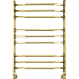 Полотенцесушитель водяной Domoterm Лаура АБР П9 500х700 мм, античная бронза фото 