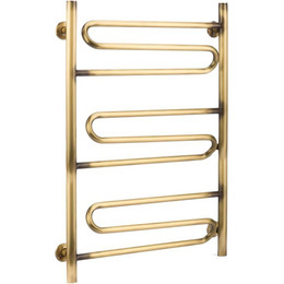 Полотенцесушитель водяной Domoterm Офелия АБР П9 500х700 мм, античная бронза фото 