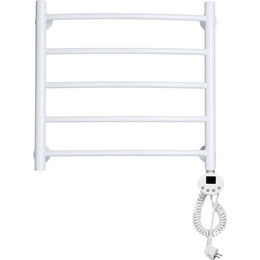Полотенцесушитель электрический Domoterm Калипсо БЕЛ П5 500х500 мм ER, белый фото 