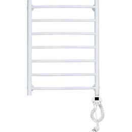 Полотенцесушитель электрический Domoterm Калипсо БЕЛ П7 500х700 мм ER, белый фото 