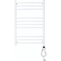 Полотенцесушитель электрический Domoterm Калипсо БЕЛ П10 500х800 мм ER, белый фото 