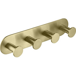 Набор крючков Timo Saona 13015/17, цвет золото матовое фото 