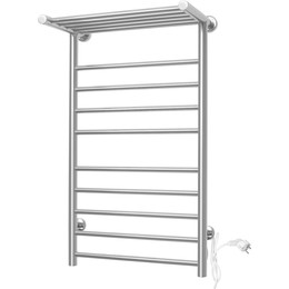 Полотенцесушитель электрический Domoterm Аврора с полкой П10 500х900 мм (возможность скрытого подключения) EK R фото 
