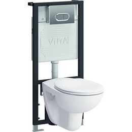 Инсталляция с подвесным унитазом Vitra Normus 9773B003-7202 фото 