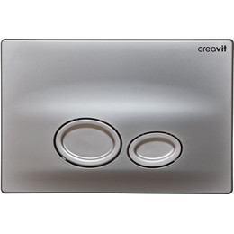 Кнопка смыва Creavit Drop GP2002.00, серый матовый фото 