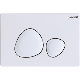 Кнопка смыва Creavit Spa GP7001.00, белый фото 