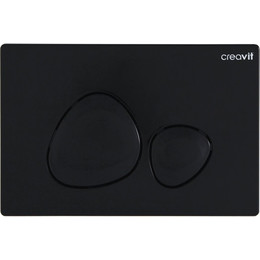 Кнопка смыва Creavit Spa GP7002.02, черный глянец фото 