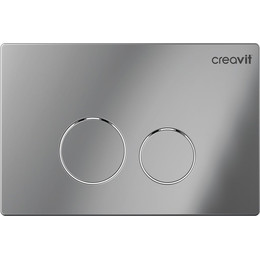 Кнопка смыва Creavit Terra GP9004.00, хром глянец фото 