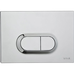 Кнопка смыва Vitra Loop O 740-0940, нержавеющая сталь фото 