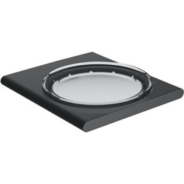 Мыльница Keuco Edition 400 11555139000, цвет хром чёрный фото 