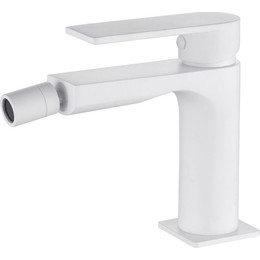 Смеситель для биде AQG Alpha 01ALP200BL, белый матовый фото 