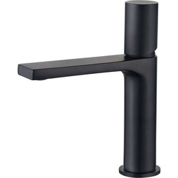 Смеситель для раковины AQG Tube 01TUB100NG, черный матовый фото 