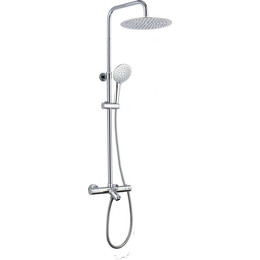 Душевая стойка с термостатом AQG Wind Blu RD 20WBR25OLB02 фото 