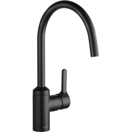 Смеситель для кухни Kludi Bingo Star 428033978, черный матовый фото 