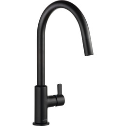 Смеситель для кухни Kludi Bingo Star XS 468513978, черный матовый фото 